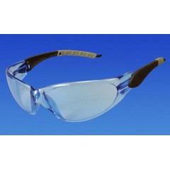 ProVision® Contour Wraps™ Black grey frame/ice blue lens